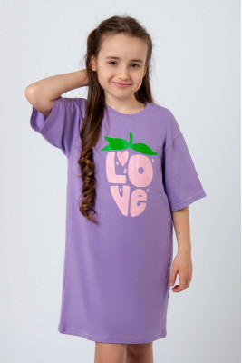 Сукня-футболка для дівчаток